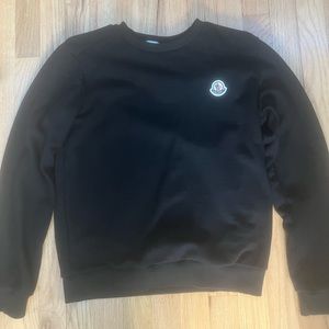 Moncler embroidery logo crewneck